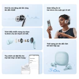 Tai nghe Bluetooth Xiaomi Redmi Buds 8 Lite Khử Ồn | Bảo hành chính hãng 2