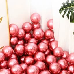 Combo 10 Bóng Siêu Nhũ, Bóng Crom Trang Trí Sinh Nhật,Phòng Cưới, Sự Kiện Size 5inch và 10inch 7