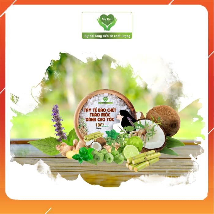 TẨY TẾ BÀO CHẾT THẢO MỘC DÀNH CHO TÓC (300g)