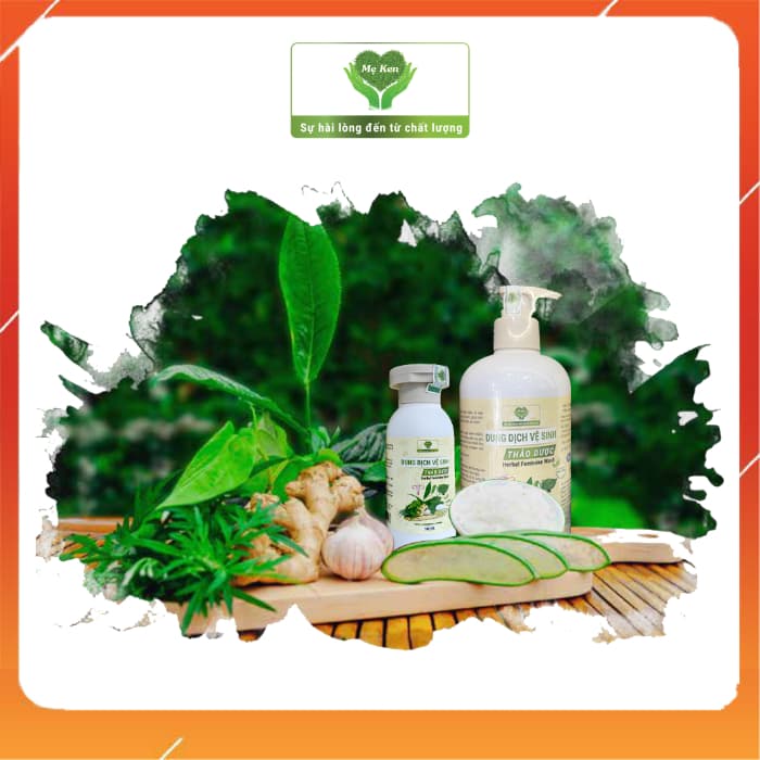 Dung Dịch Vệ Sinh Phụ Nữ Thảo Dược Mẹ Ken
