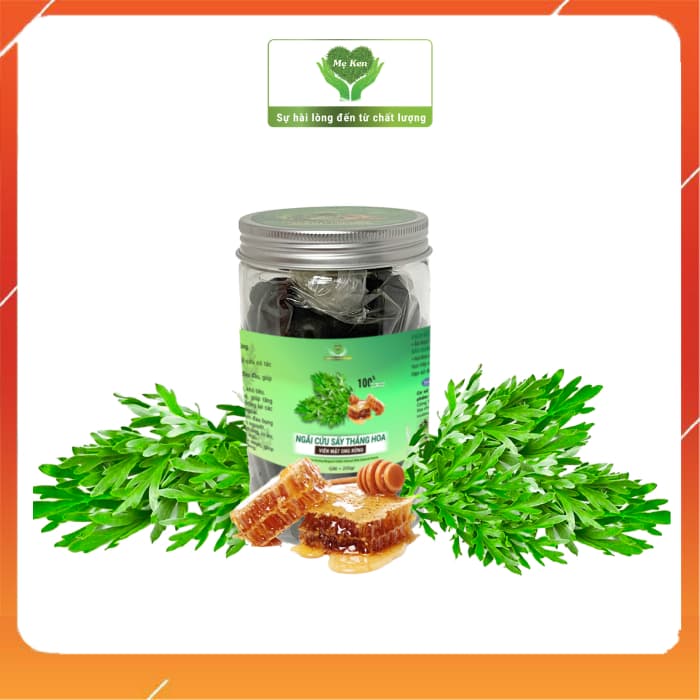 Ngải Cứu Sấy Thăng Hoa Viên Mật Ong Rừng Mẹ Ken 500 Gram