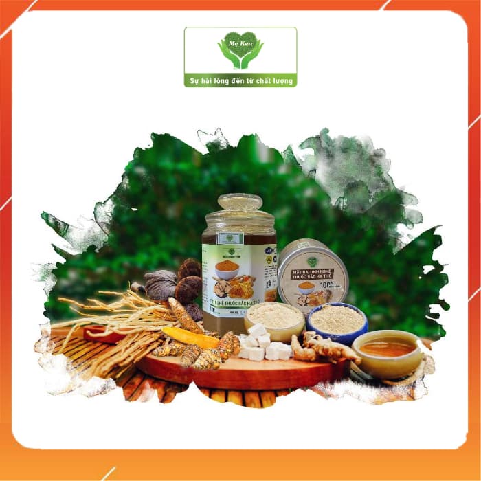 MẶT NẠ TINH NGHỆ THUỐC BẮC HẠ THỔ MẸ KEN