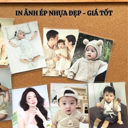 In ảnh ép nhựa/ ép plastic kích cỡ 6x9cm, 10x15cm và 13x18cm, in ảnh theo yêu cầu, cứng cáp, chống thấm nước 1