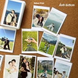 In ảnh ép nhựa/ ép plastic kích cỡ 6x9cm, 10x15cm và 13x18cm, in ảnh theo yêu cầu, cứng cáp, chống thấm nước 8