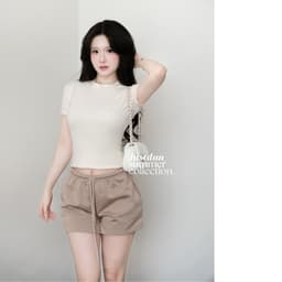 Quần Short Nỉ Umi Hàn Mịn Mát Mùa Hè Basic Nhiều Màu JUSTDUN - H12 7