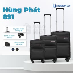 [HÙNG PHÁT] Vali Vải Thời Trang Hiện Đại Cao Cấp Hùng Phát 891 Bảo hành 5 năm 1
