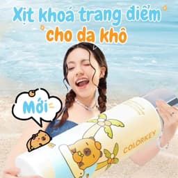Xịt Khóa Make Up Colorkey Dưỡng Ẩm, Thoáng Da, Giữ Lớp Make Up Lâu Trôi 100ml 6