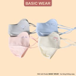 Khẩu Trang Trẻ Em 2-9 Tuổi Chống Nắng UPF 50+ Chống Tia UV Thoáng Khí Mềm Mại Cho Bé KT18 2