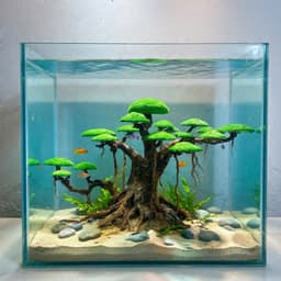 Mẫu Layout Bonsai Ver.5 | Dòng Layout Thuỷ Sinh Thuỷ Sinh Cao Cấp Dễ Chăm Sóc | RF Aquarium 5