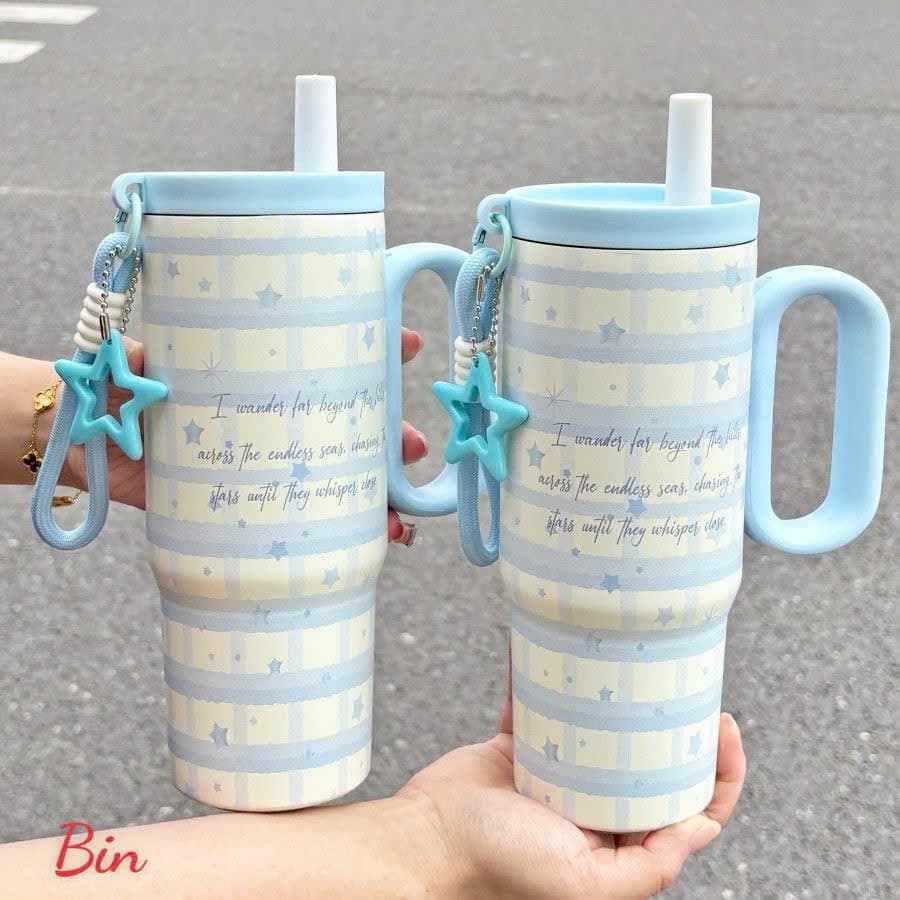 🌟 CỐC GIỮ NHIỆT 750ML SIÊU XINH – VỪA ĐẸP VỪA TIỆN 🌟