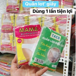 5 Quần lót giấy cotton 100% an toàn cho mẹ sau sinh 1