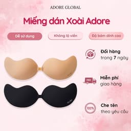 Miếng Dán Xoài Cài Trước Tạo Khe Gom V1 Bám Dính Tốt, Miếng Dán Nhũ Hoa Bra Tái Sử Dụng Được 1