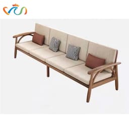 Ghế sofa gỗ đệm nỉ, da VUADECOR VS81 1