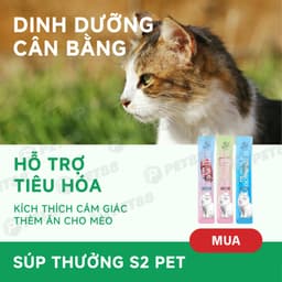 Súp thưởng thanh S2 PET 15G - đủ 3 vị thịt Tươi Nguyên Chất, Bổ Sung Vitamin, Không Chất Bảo Quản 3