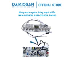 <NKM-02500B> Bảng mạch nguồn, bảng mạch khiển quạt điều hòa NKM-02500B, NKM-01500B, DM105 4