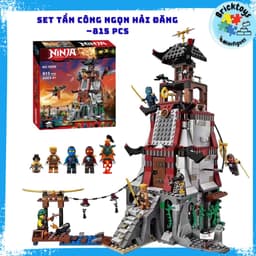 [ Pre Oder ] Đồ chơi mô hình xếp hình set cuộc tấn công ngon hải đăng season 6 - 815 pcs 1
