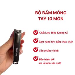 Bộ Cắt Bấm Dũa Móng Tay Chăm Sóc Cá Nhân 10 Món Tiện Lợi[Family's house] 6