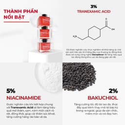 Kem Dưỡng Angel's Liquid Tranexamic Mela Zero Cream 50ml (ĐỎ) Giảm Thâm Nám Chuyên Biệt Skin House 8