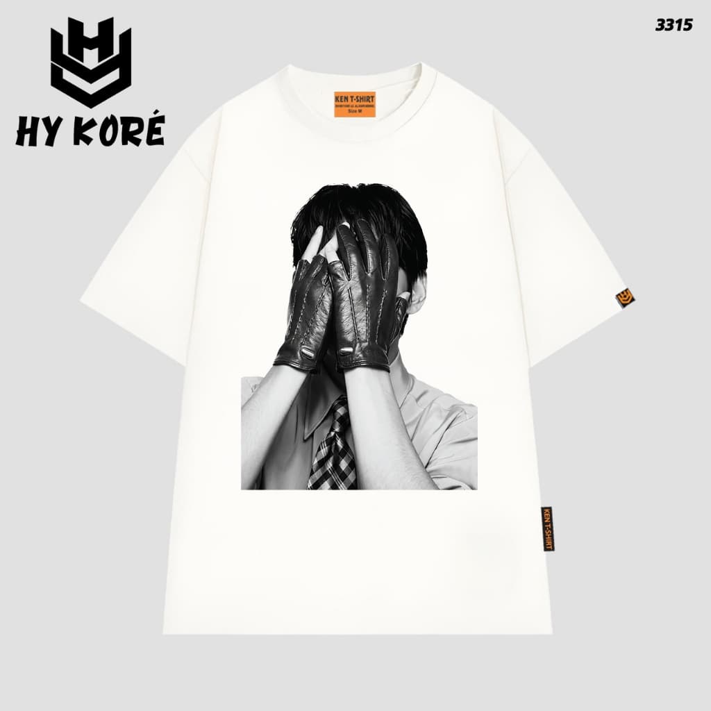 Áo Thun HY KORÉ Taehyung V 3315 Form Rộng Localbrand Oversize Unisex Vải Cotton 75% Nam Nữ Mặc Đẹp