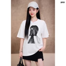 Áo Thun HY KORÉ Taehyung V 3315 Form Rộng Localbrand Oversize Unisex Vải Cotton 75% Nam Nữ Mặc Đẹp 4
