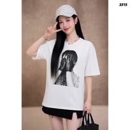 Áo Thun HY KORÉ Taehyung V 3315 Form Rộng Localbrand Oversize Unisex Vải Cotton 75% Nam Nữ Mặc Đẹp 5