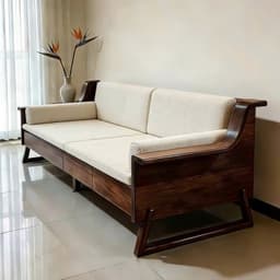 Ghế sofa gỗ đệm nỉ, da có ngăn để đồ VUADECOR VS82 9