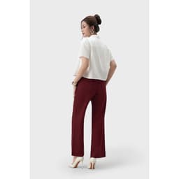 Áo sơ mi croptop nữ cộc tay GENVIET JEANS chất liệu thô mềm thoáng mát dễ phối đồ tôn dáng 9221 5