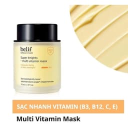 Mặt Nạ Ngủ Belif Multi Beyond Vitamin Mask Dưỡng Sáng, Cấp Ẩm Da Chuyên Sâu 75ml Skin House 8
