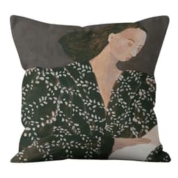 Gối tựa lưng sofa, gối ôm, trang trí nhà cửa họa tiết TRỪU TƯỢNG NÀNG THƠ chất liệu nhung lông 6