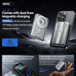 Pin dự phòng sạc không dây 20W Remax CX-2 10.000mah và CX09 10.0000mah 1