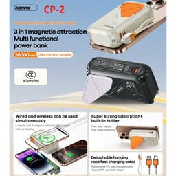 Pin Dự Phòng Sạc Nhanh 22.5W Không Dây Remax CP-2 20.000mah và Wekome Wp-89 10.000mah 1