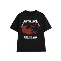 Áo Thun Kill 'Em All - METALLICA Rock Band vintage, Unisex Form Rộng Cotton Mềm 2