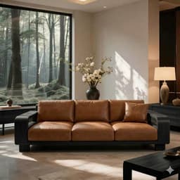 Ghế sofa gỗ tự nhiên đệm nỉ, da VUADECOR VS89 8