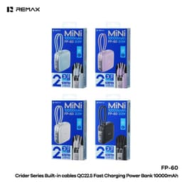 Pin dự phòng sạc nhanh 22.5W Remax FP-60 10.0000mah và Deiog DY-203 20.000mah 2