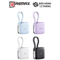 Pin dự phòng sạc nhanh 22.5W Remax FP-60 10.0000mah và Deiog DY-203 20.000mah 3