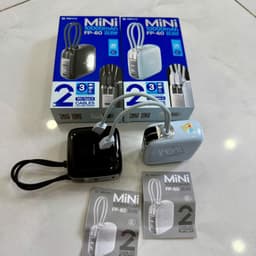 Pin dự phòng sạc nhanh 22.5W Remax FP-60 10.0000mah và Deiog DY-203 20.000mah 4