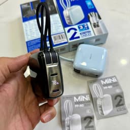 Pin dự phòng sạc nhanh 22.5W Remax FP-60 10.0000mah và Deiog DY-203 20.000mah 7
