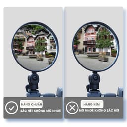 Gương xe đạp các loại siêu nét giúp an toàn hơn khi đạp xe, tiện lợi khi sử dụng - GXD 5