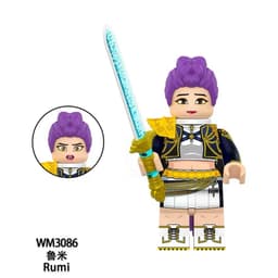 Mô Hình Nhân Vật KPop Demon Hunter Đồ Chơi Lắp Ráp Nhân Vật Mira, Rumi, Zoey (WM6229) 3