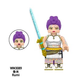 Mô Hình Nhân Vật KPop Demon Hunter Đồ Chơi Lắp Ráp Nhân Vật Mira, Rumi, Zoey (WM6229) 6