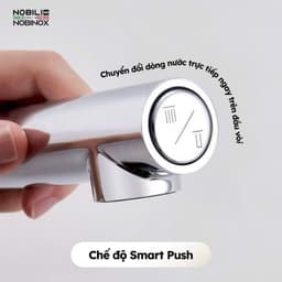 VÒI RỬA BÁT DÂY RÚT NOBINOX JAPA NX996 dòng chảy mới 4