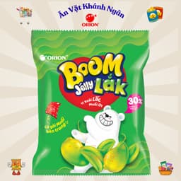 Combo Kẹo dẻo Boom Jelly Orion Đủ Vị Gói Nhỏ 25 gram - HÀNG CHÍNH HÃNG 6