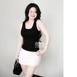 [XẢ KHO] Áo Ba Lỗ Ôm Body Basic Cotton Mịn Tôn Dáng JUSTDUN B9 3