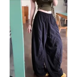 (SP MỚI) Quần Kaki Thun Hè Ống Rộng Tôn Dáng Chiều Dài 95cm/100cm 6