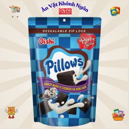 Combo Snack nhân kem OISHI Pillows đủ vị - HÀNG CHÍNH HÃNG 3