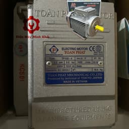 [Mặt bích gang] Mô tơ, động cơ Toàn Phát 3.5kw, 3kw, 2.2kw loại mặt bích gang gắn đầu bơm cao áp 6