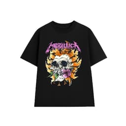Áo Thun METALLICA Rock Band vintage MT01, Unisex Form Rộng Cotton Mềm 1