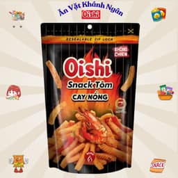 Combo Snack Oishi Đủ Vị Túi Zip Tiện Lợi 65g - HÀNG CHÍNH HÃNG 6