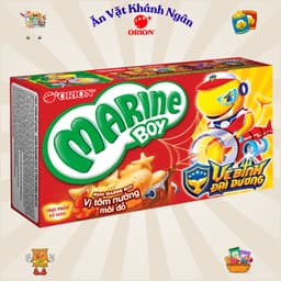 Combo Snack Bánh cá Marine Boy, Bánh khủng long Jungle Boy 35g Orion đủ vị - HÀNG CHÍNH HÃNG 2