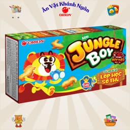 Combo Snack Bánh cá Marine Boy, Bánh khủng long Jungle Boy 35g Orion đủ vị - HÀNG CHÍNH HÃNG 4